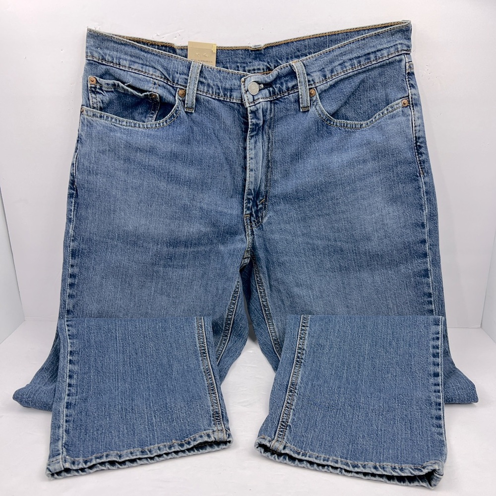 LEVI'S 541 ORIGINAL JEANS 34X34,REGULAR STRAIGHT FIT,PRE WASHED LOOK, ZIPPER FLY